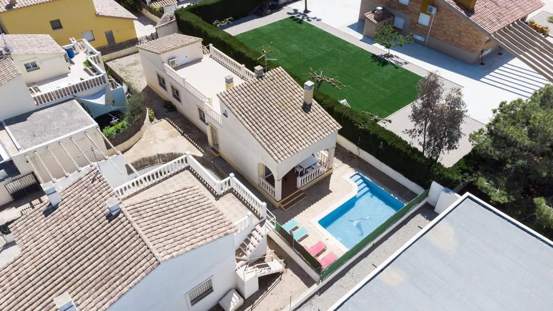Alba Nice House With Private Pool, Garden And Bbq Riumar Spain